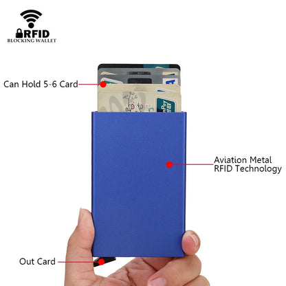 Smart Wallet mit RFID Schutz – Dünn, Stylisch & Praktisch