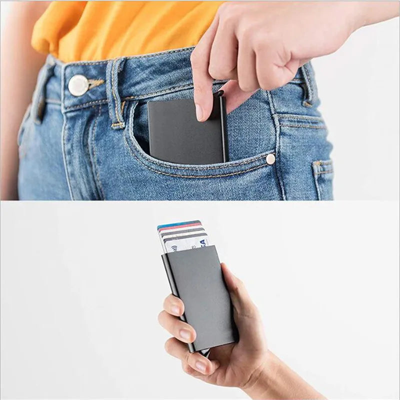 Smart Wallet mit RFID Schutz – Dünn, Stylisch & Praktisch