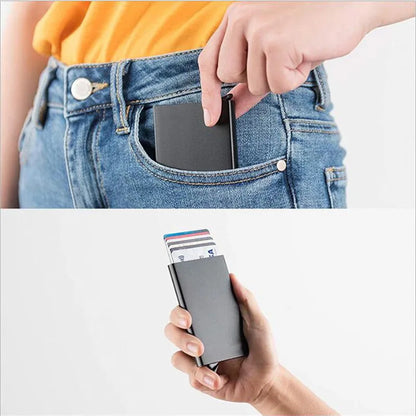 Smart Wallet mit RFID Schutz – Dünn, Stylisch & Praktisch